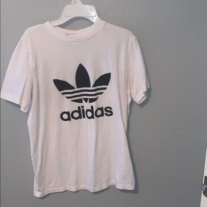 Adidas Logo White Tee